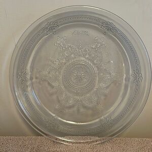 Vintage Fire-King Philbe Sapphire 9” Pie Plate